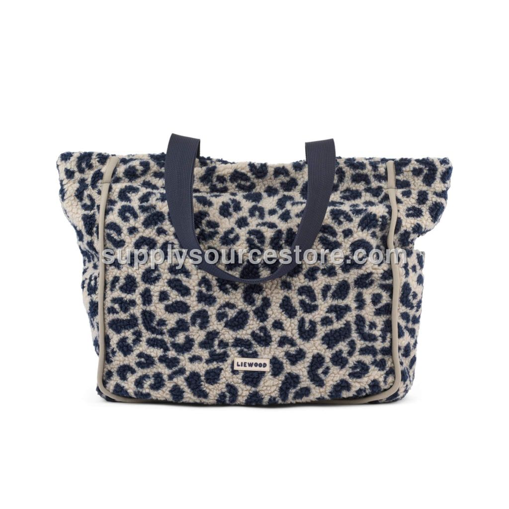 Liewood Reed Pile Totebag - Mega Leo Mist