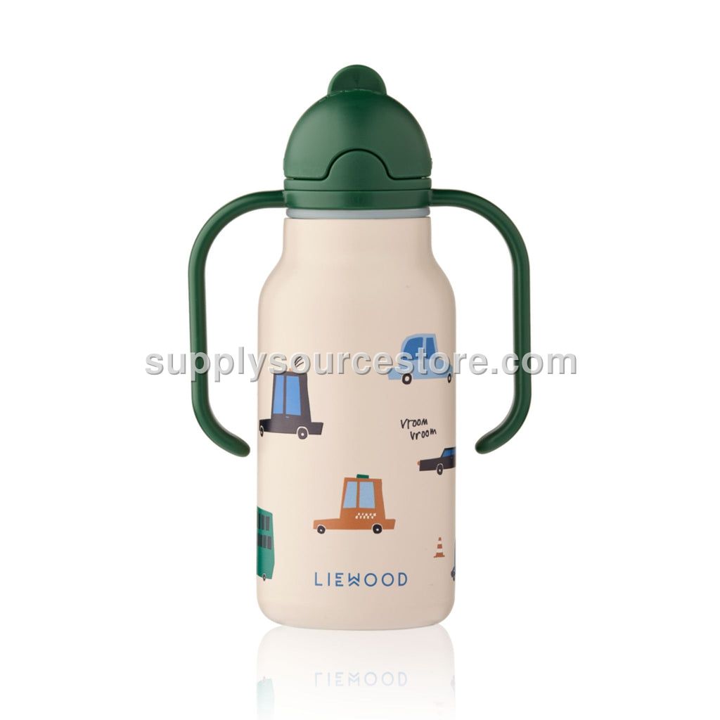 Liewood Kimmie Water Bottle 250 ml - Cars / Sandy