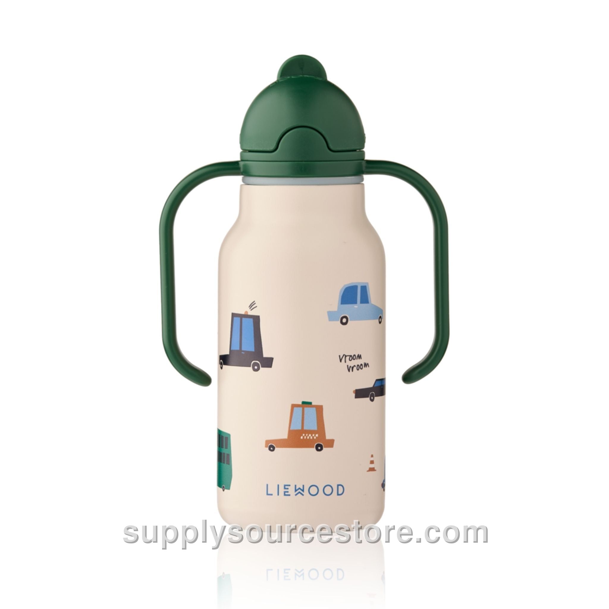 Kimmie Water Bottle 250 ml - Cars / Sandy