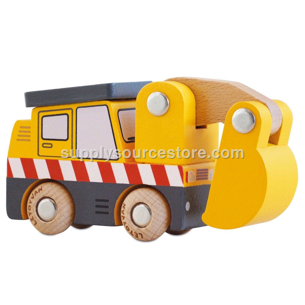 Le Toy Van Wooden Digger - Eddie