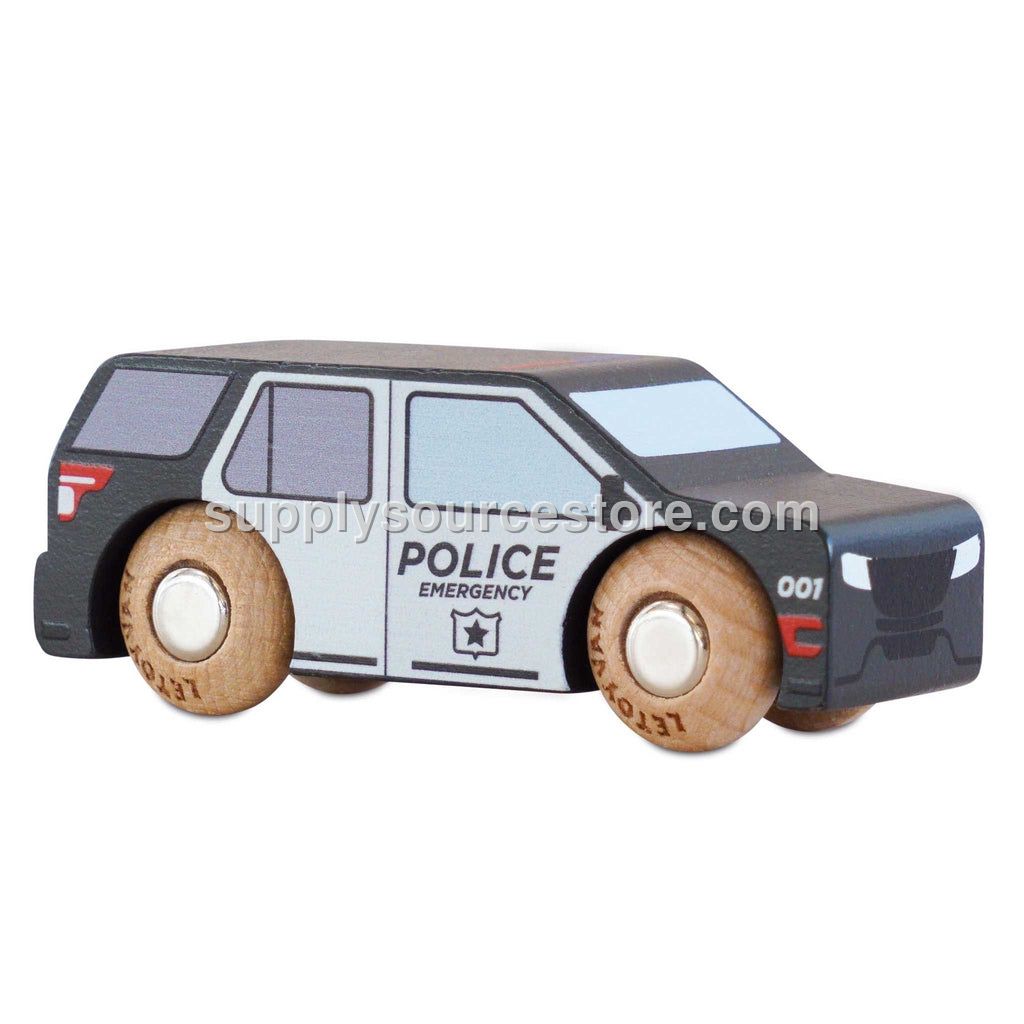 Le Toy Van Wooden Police Van - Liberty