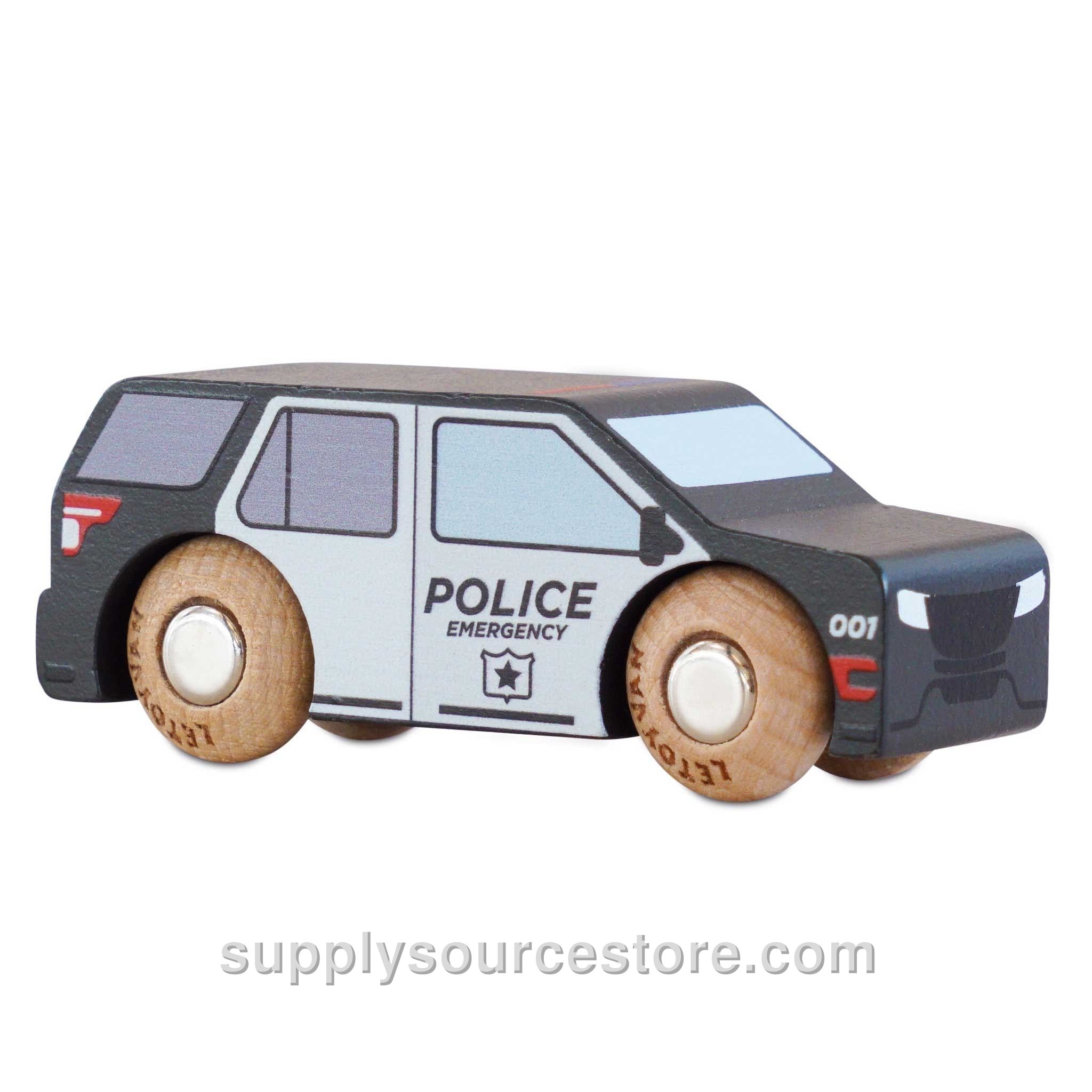 Wooden Police Van - Liberty