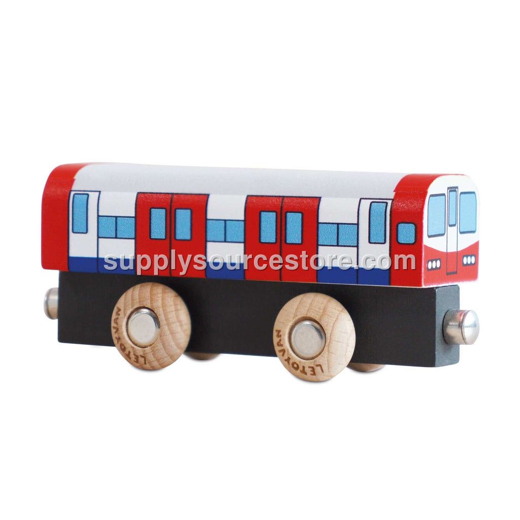 Wooden Tube Train - Tim