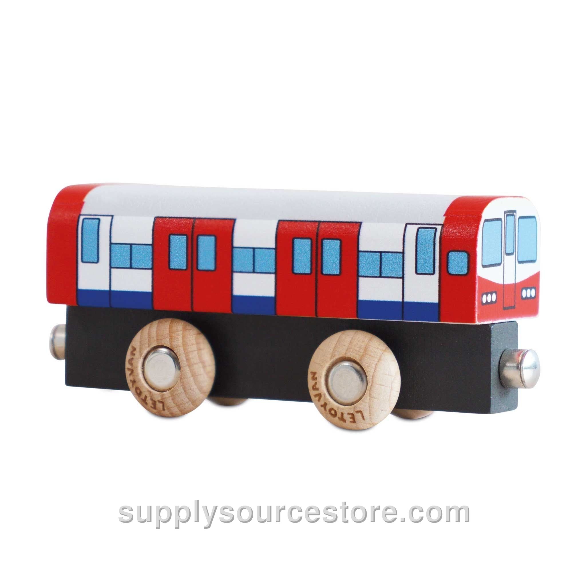 Wooden Tube Train - Tim