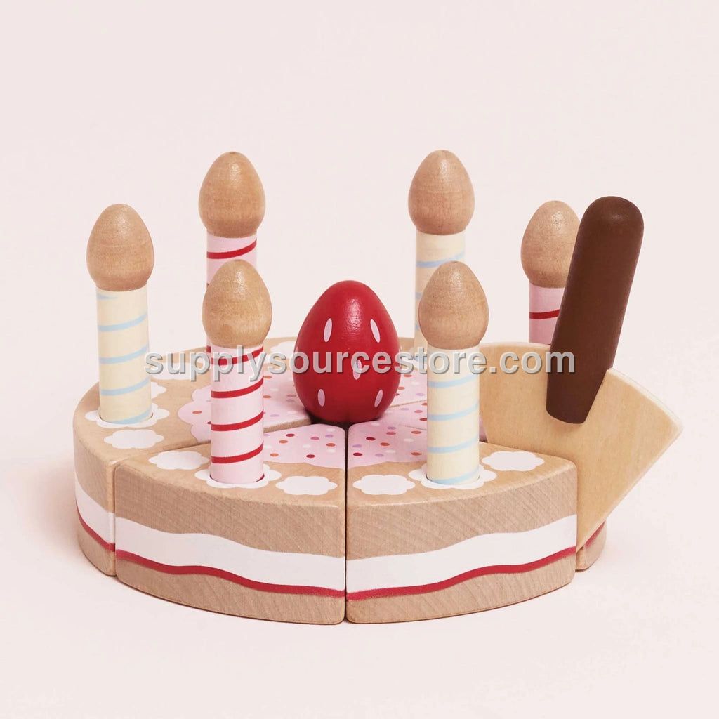 Le Toy Van Sliceable Birthday Cake & Candles