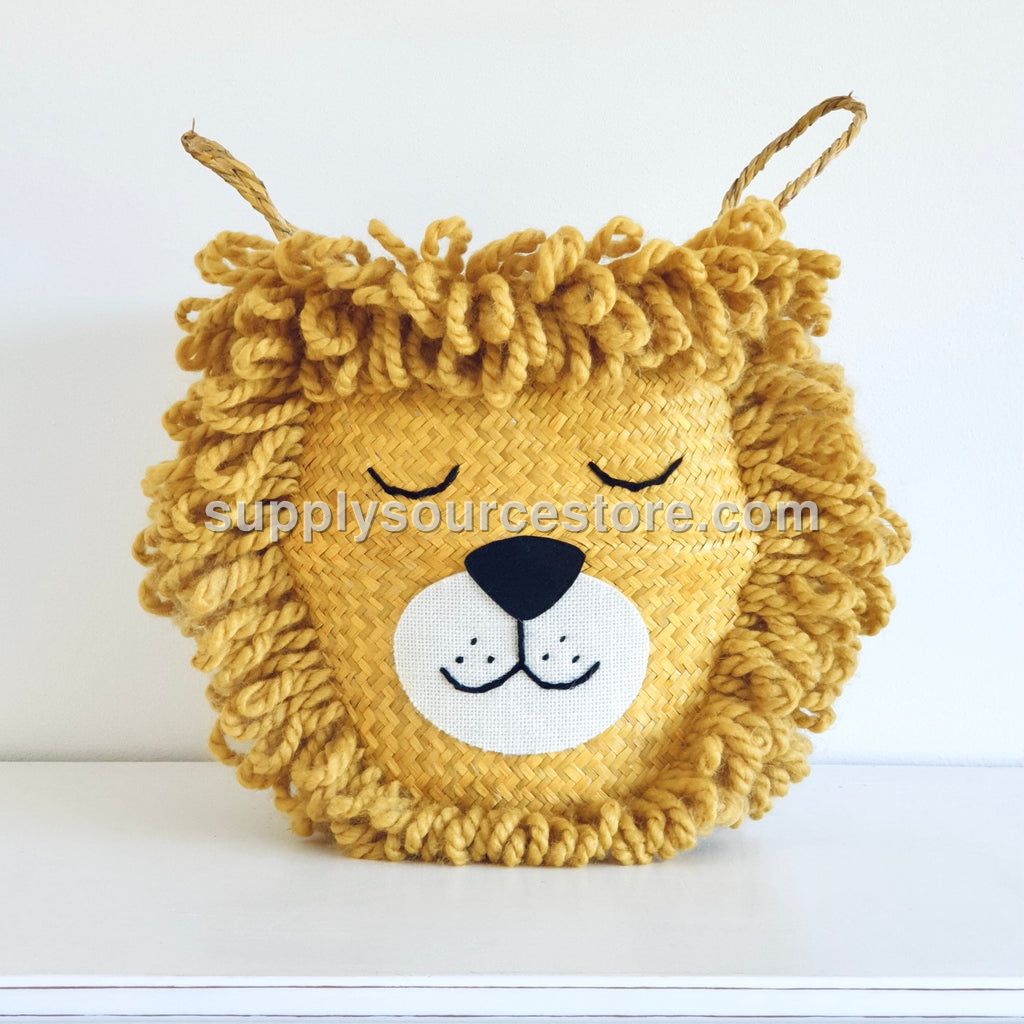 Bellybambino Yellow Lion Basket - Medium