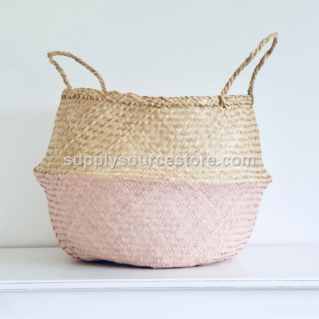 Bellybambino Dusky Pink Basket - Extra Large
