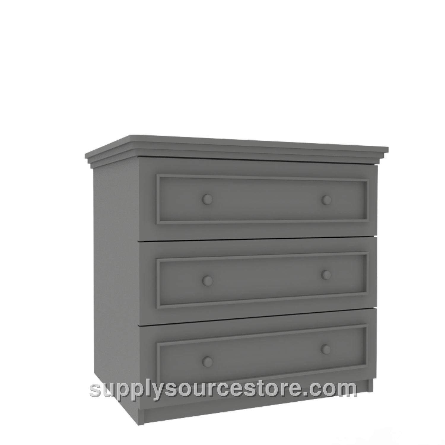 3-Drawer Milan Dresser