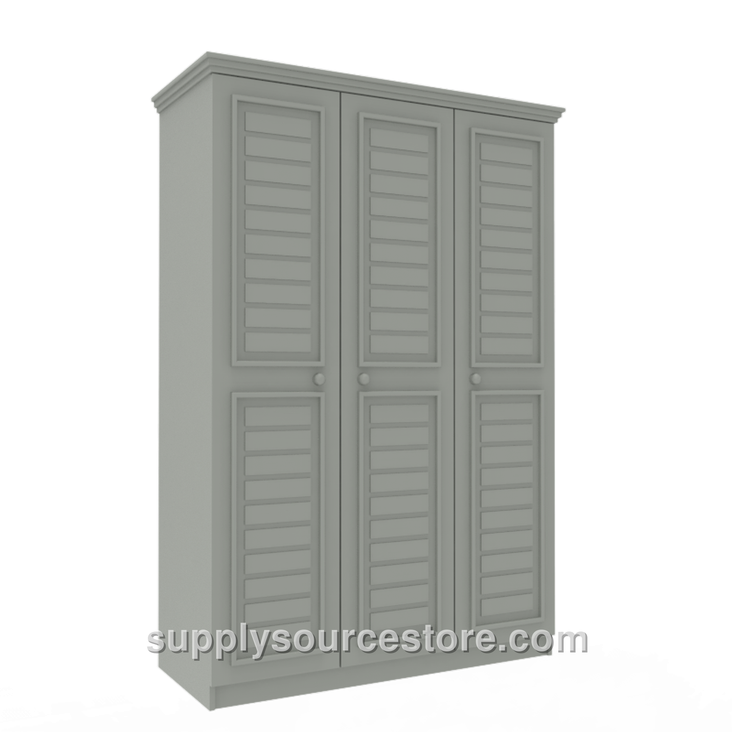 Milan Wardrobe - 3 Door
