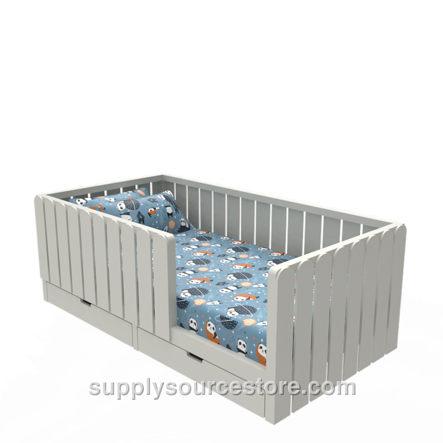 Milan Bed With Drawers