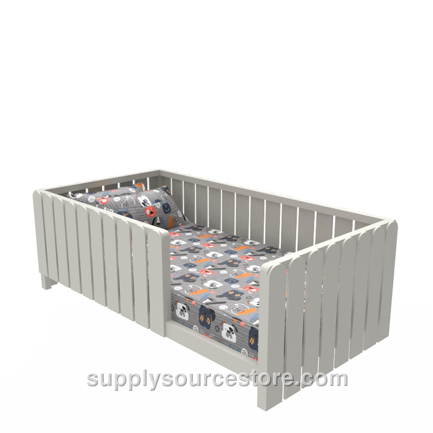Milan Bed with Legs