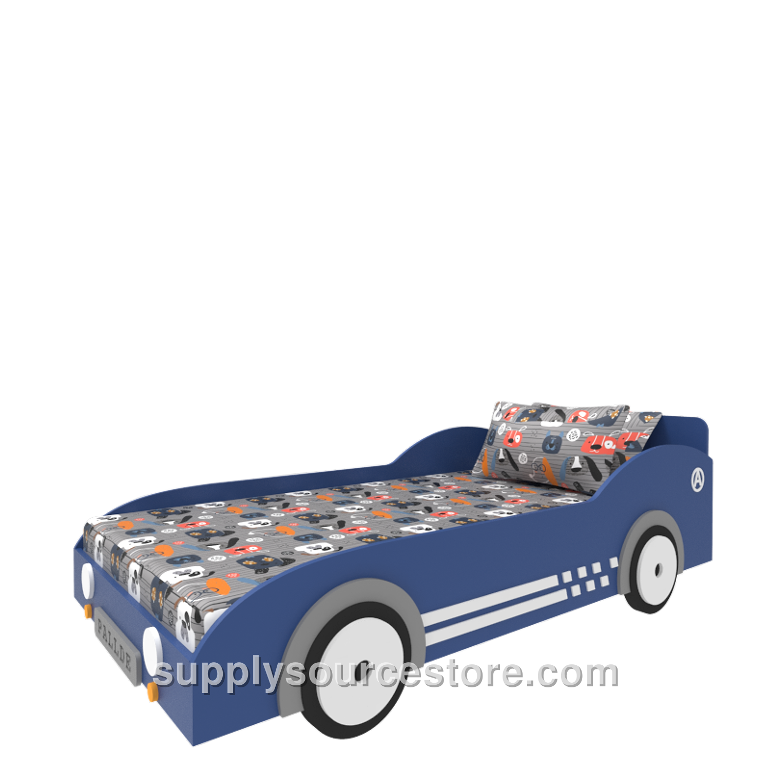 Blue Car Bed