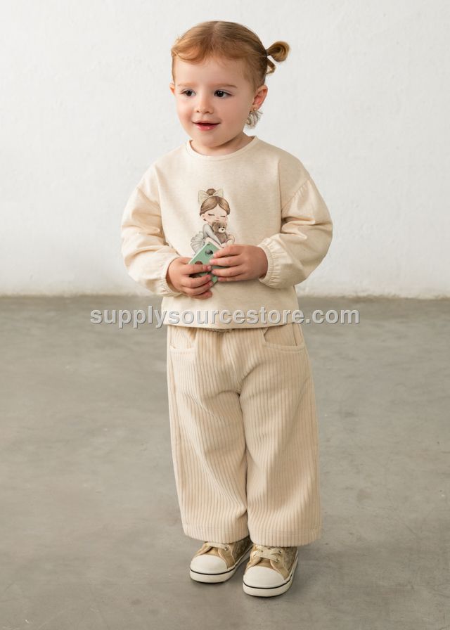 MAYORAL 2537 TOFU FİTİLLİ KADİFE PANTOLON