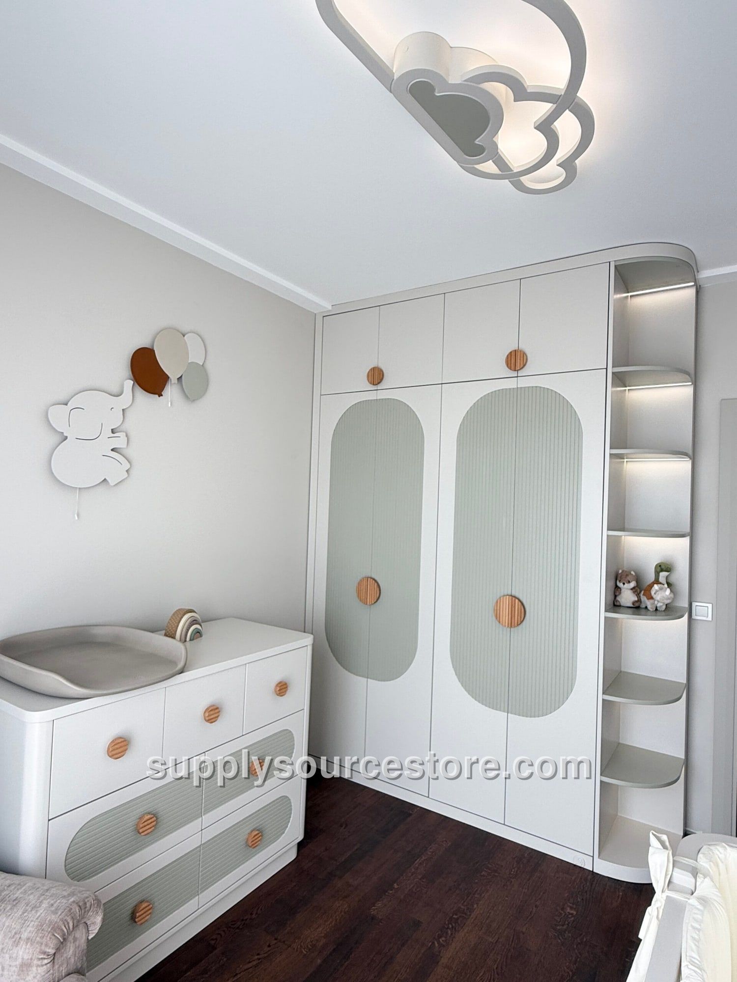 Petra Series 4-Door Niche Wardrobe