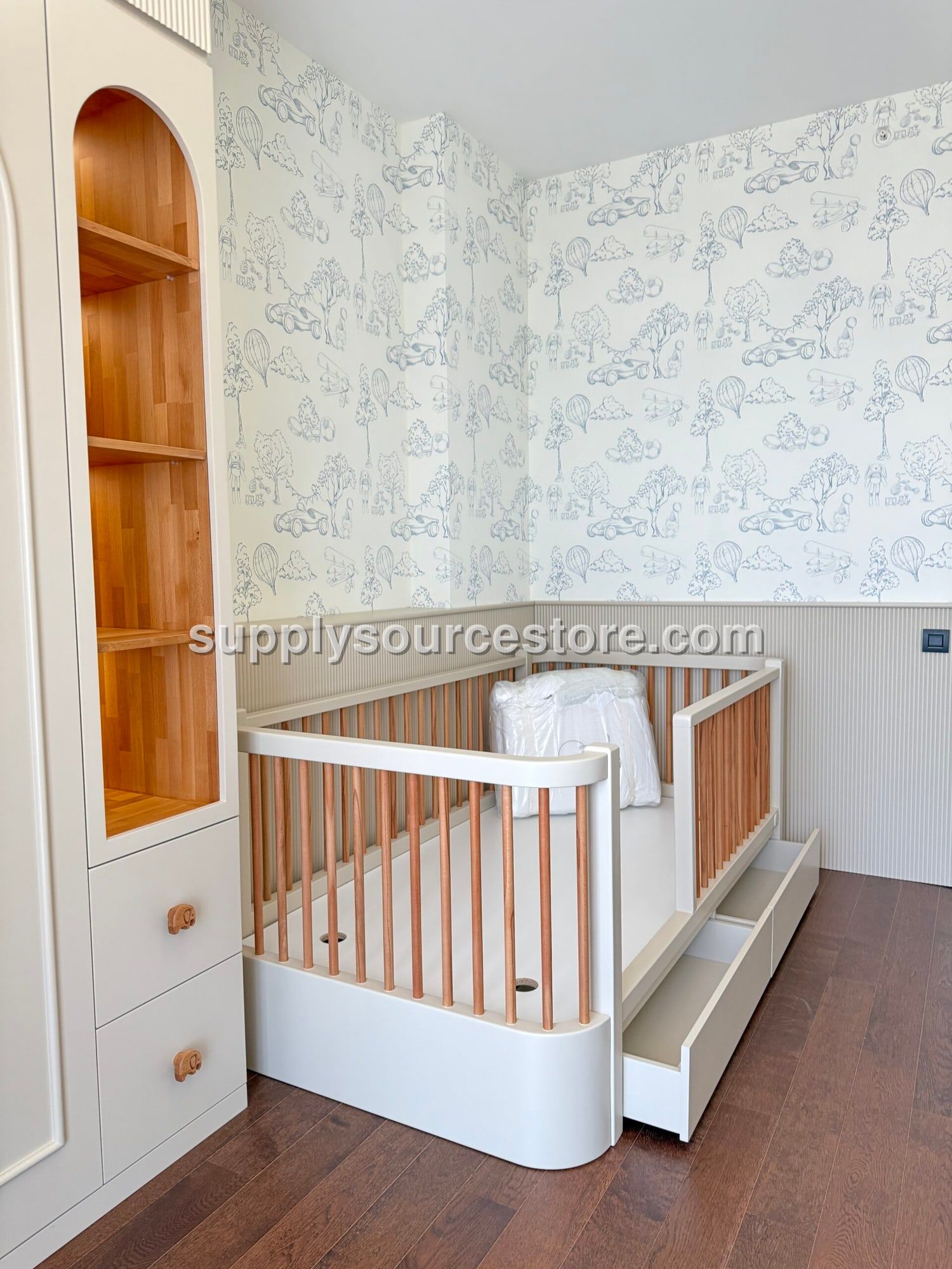 PETRA SERİ ÇİFT RENK ÇEKMECELİ MONTESSORİ YATAK