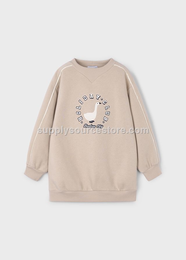 MAYORAL Hazelnut Girl Kids Sweatshirt