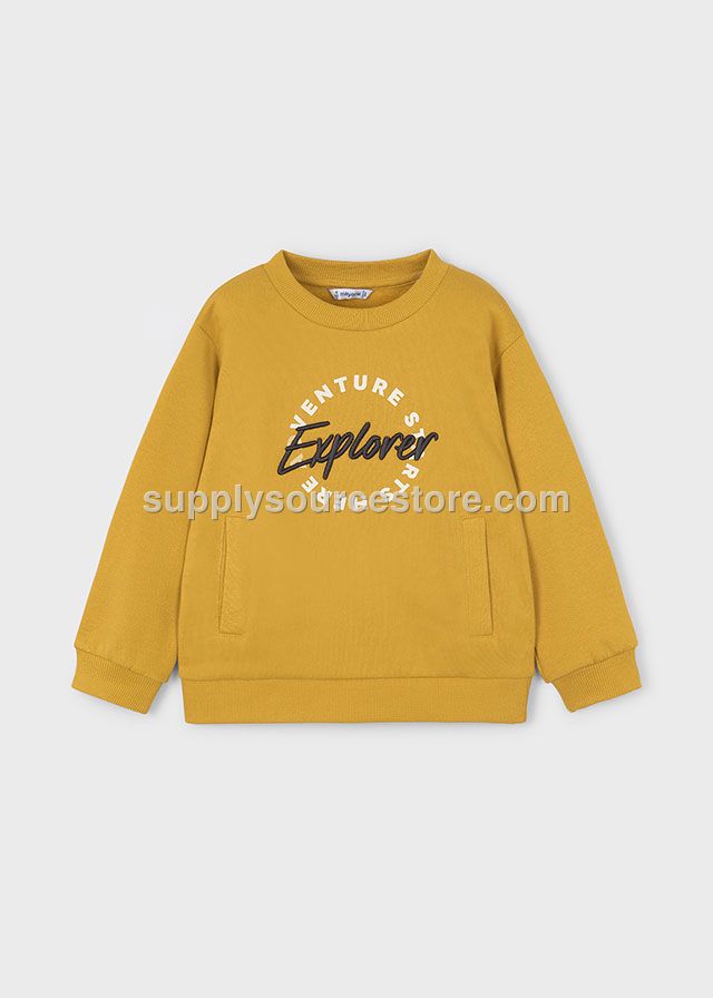 MAYORAL Mustard Boy Kids Sweatshirt