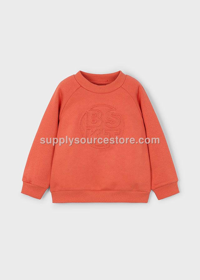 MAYORAL Orange Boy Kids Sweatshirt