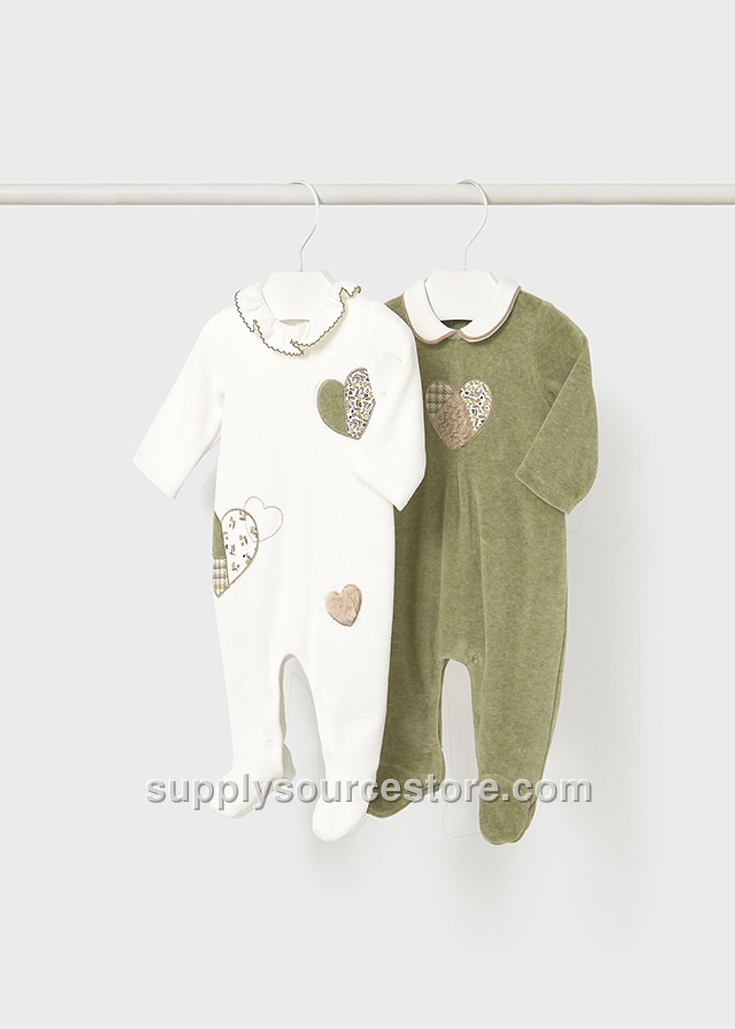 2702 Basil Vig 2-Piece Polar Jumpsuit