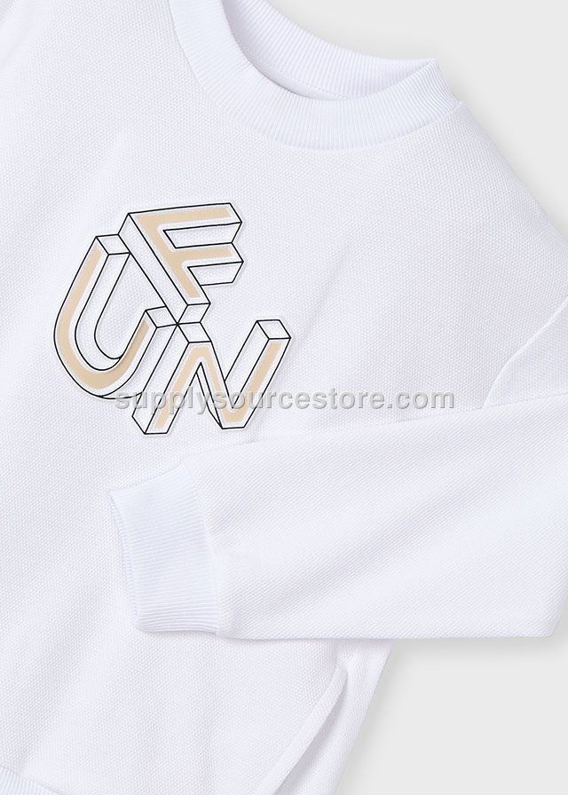 3415 MAYORAL BIANCO SWEATSHIRT