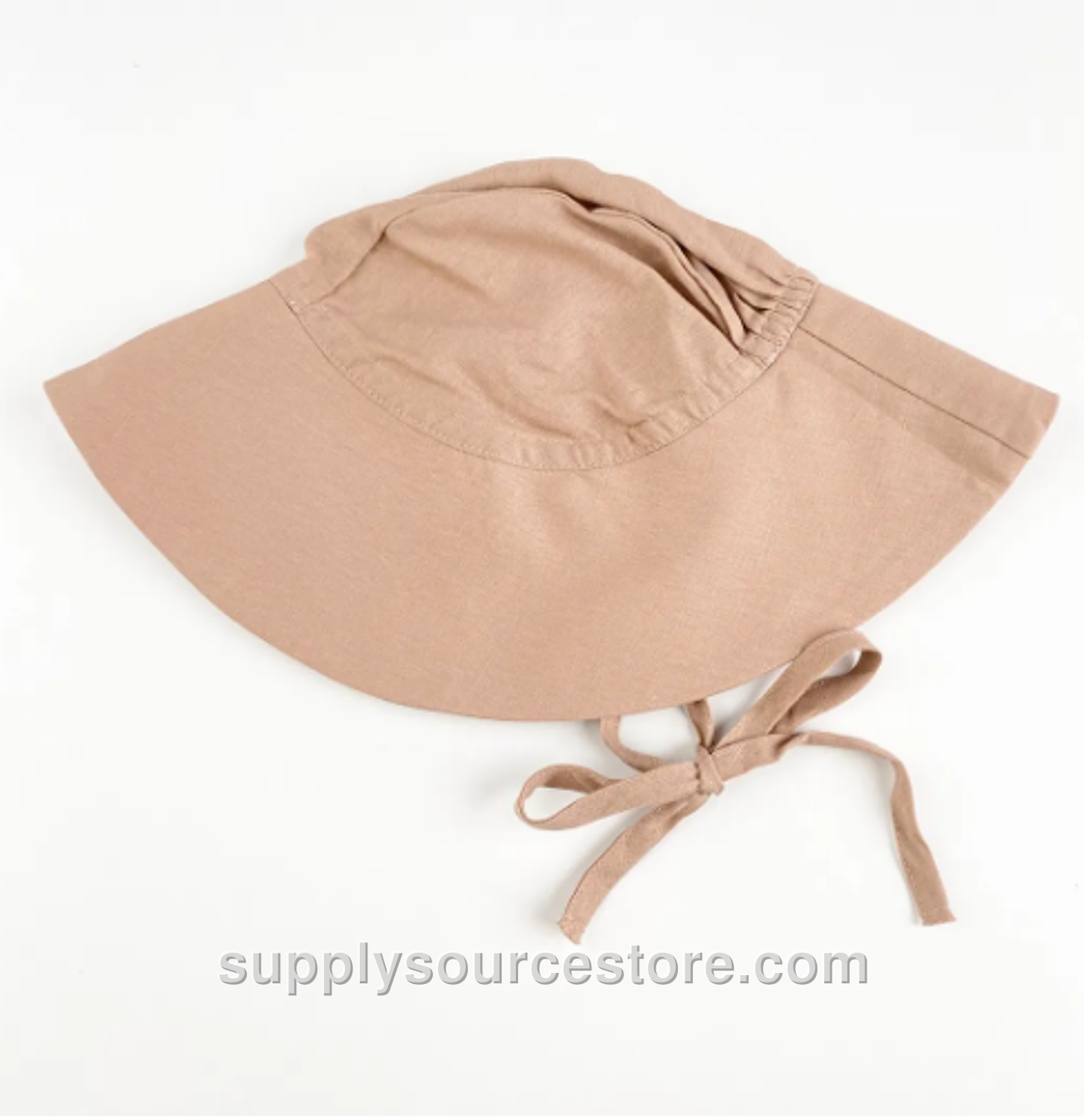 Rattan Linen Hat