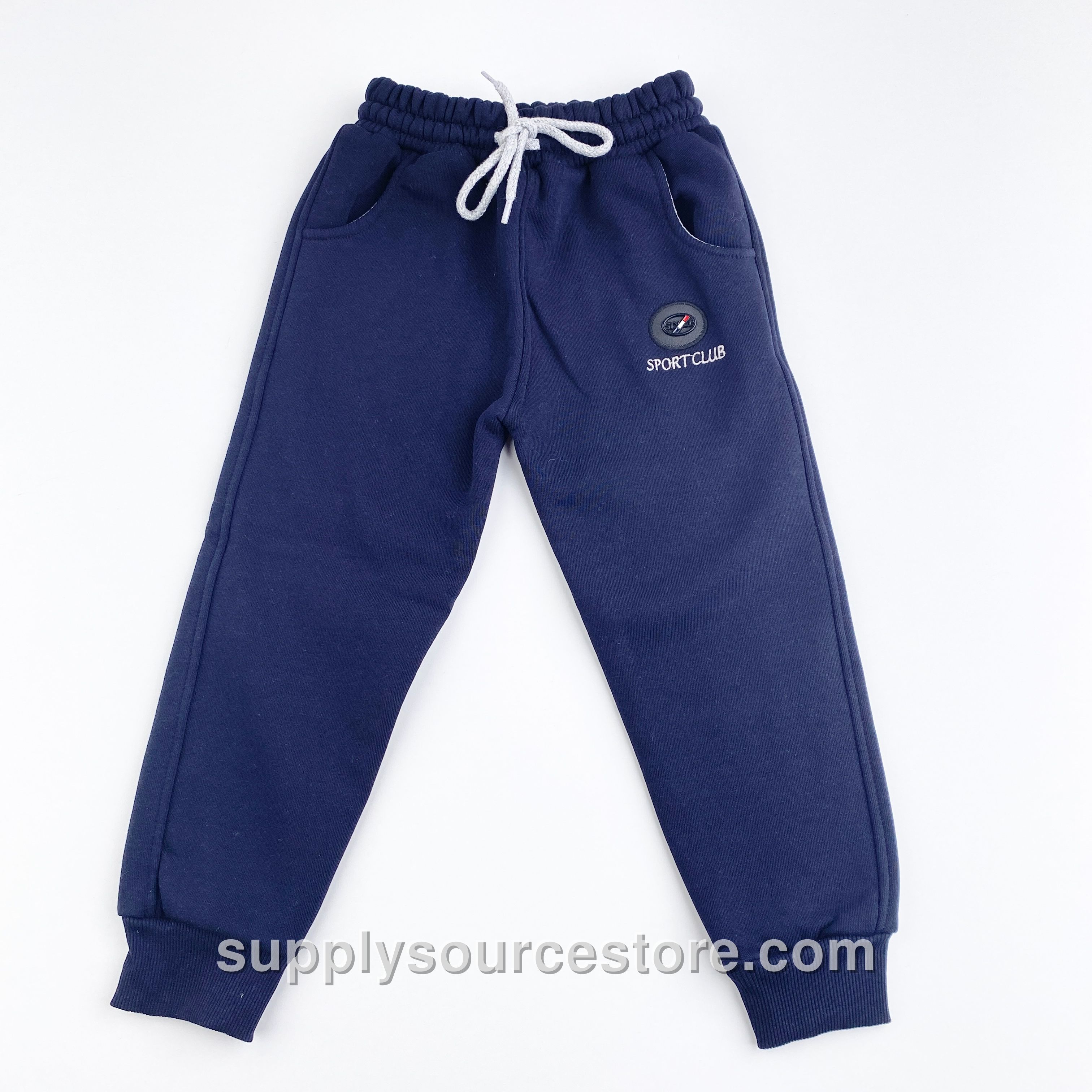 Navy Blue Track Pants