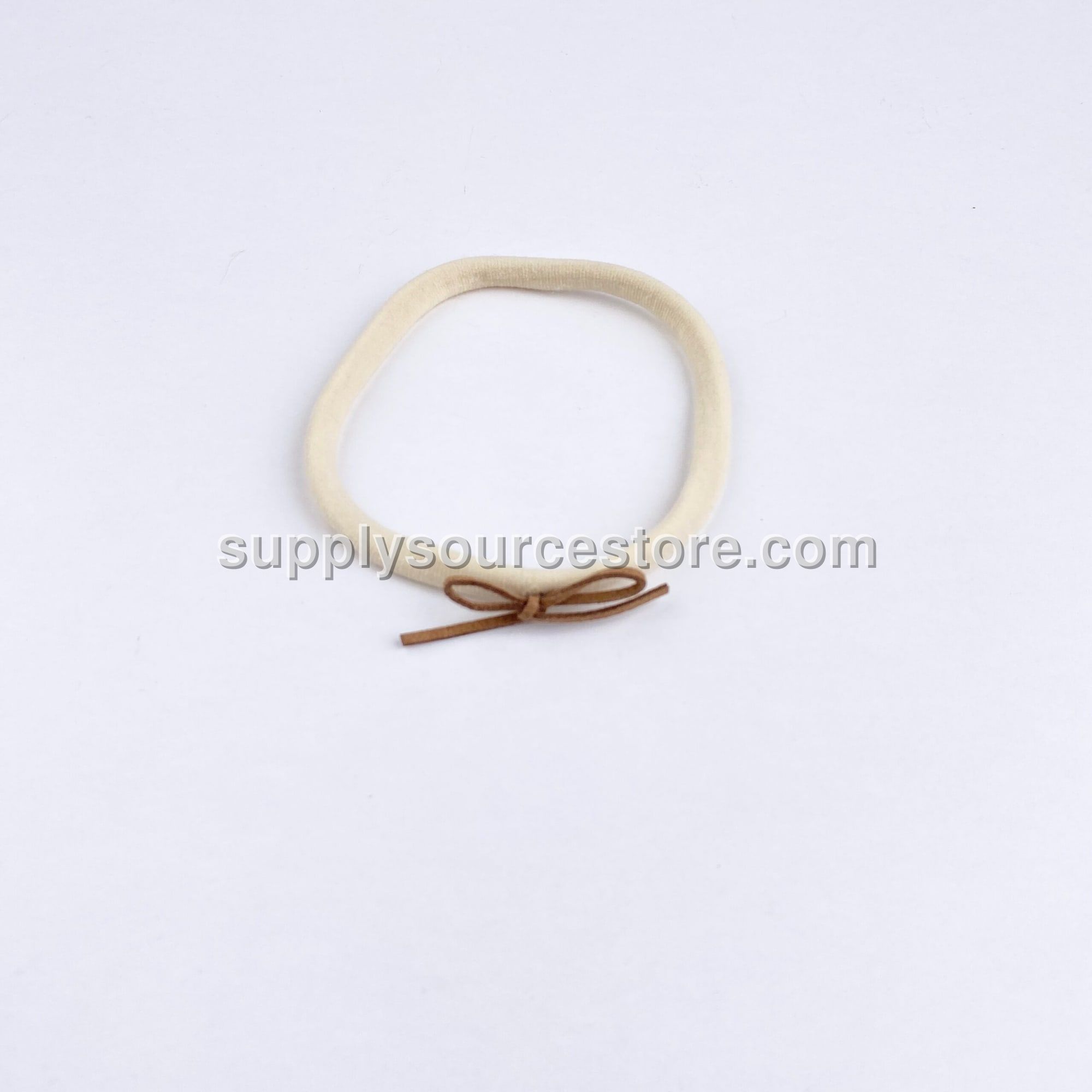 Brown Bow Hair Clip