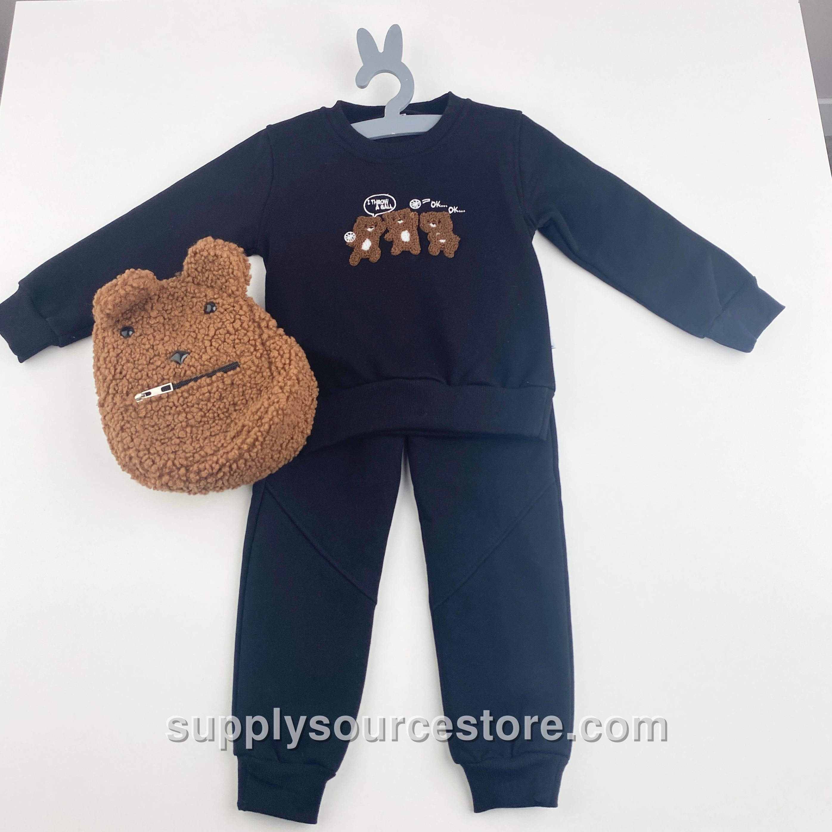 Bear Backpack 3-Piece Set