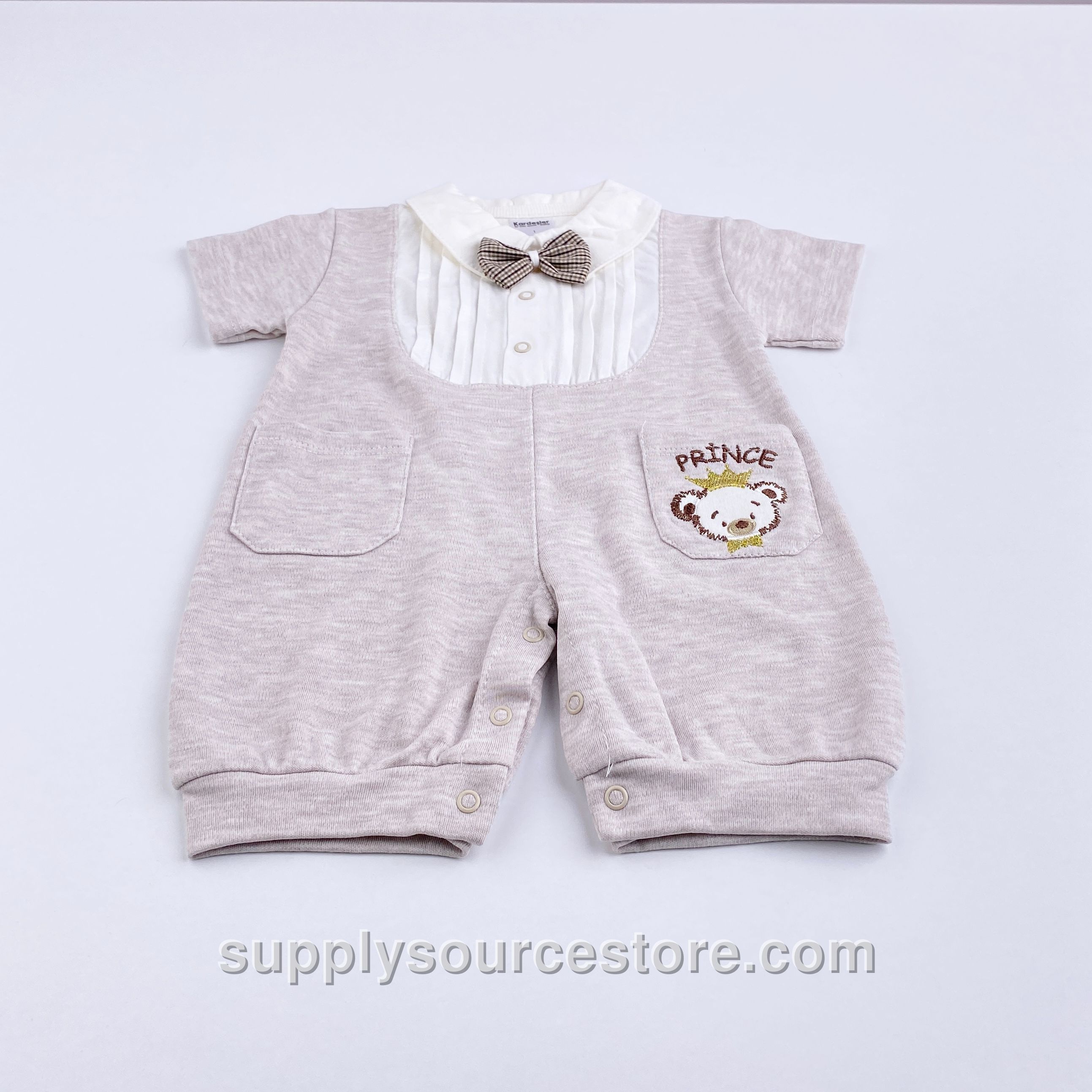 Sleeved Romper 0-3 Months