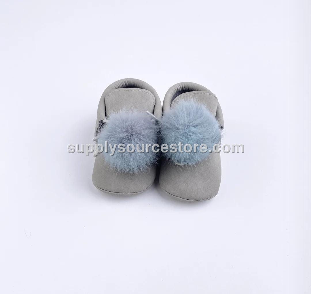 Gray Suede Makosen Shoe