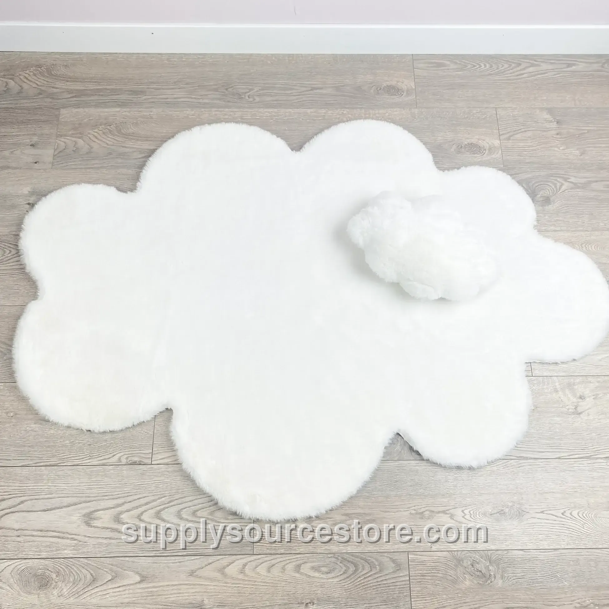 White Cloud Pillow Gift Rug