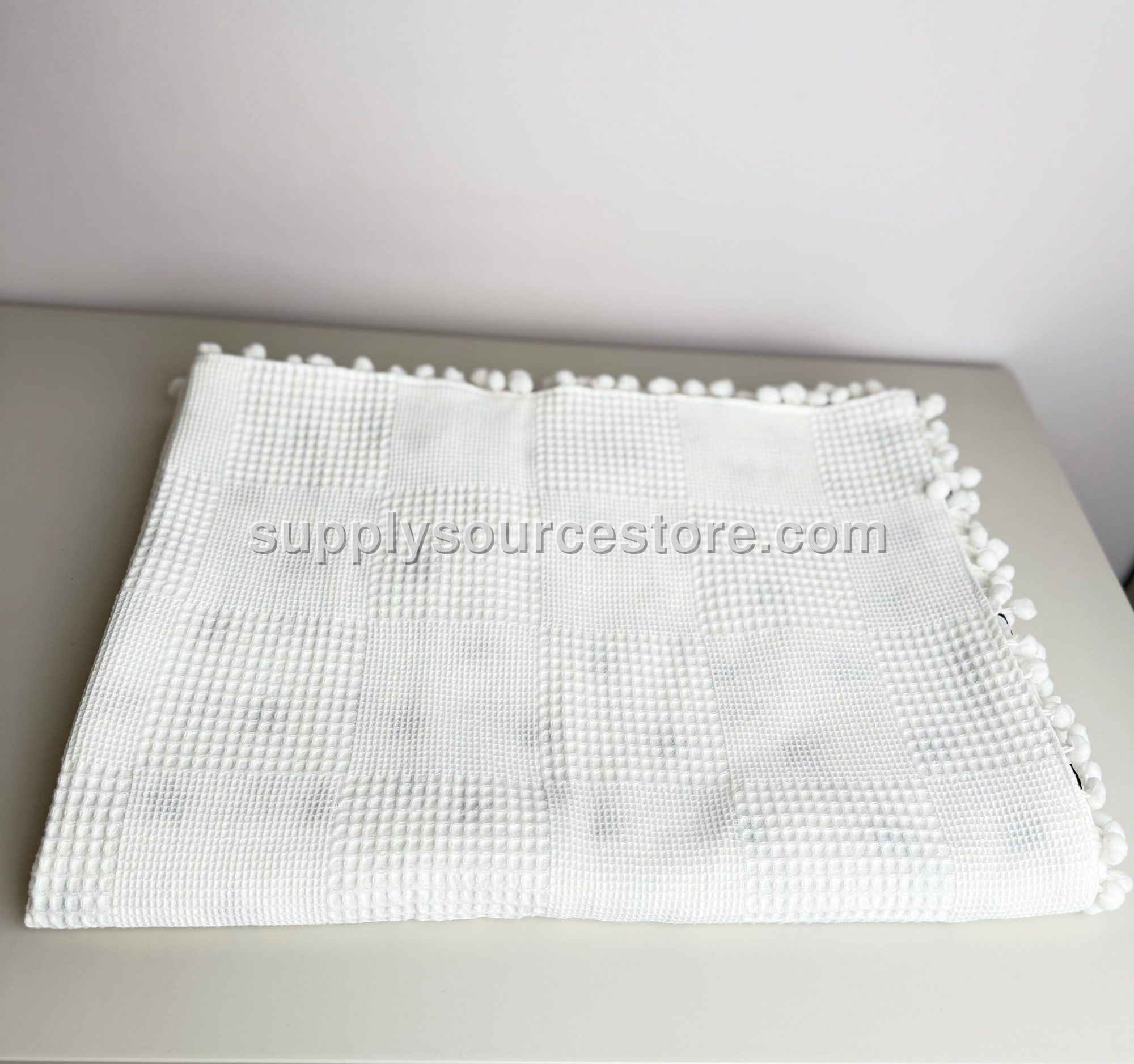 Waffle Piqué Blanket