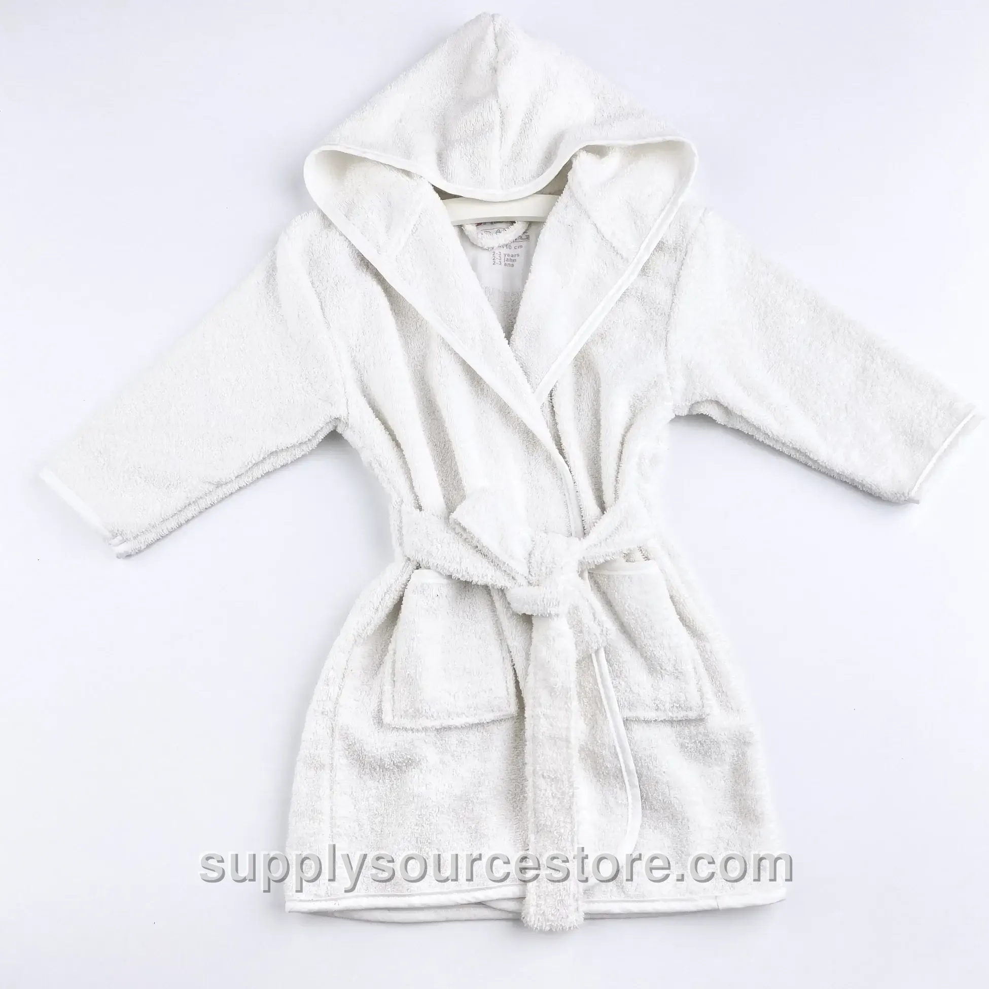 White Bathrobe