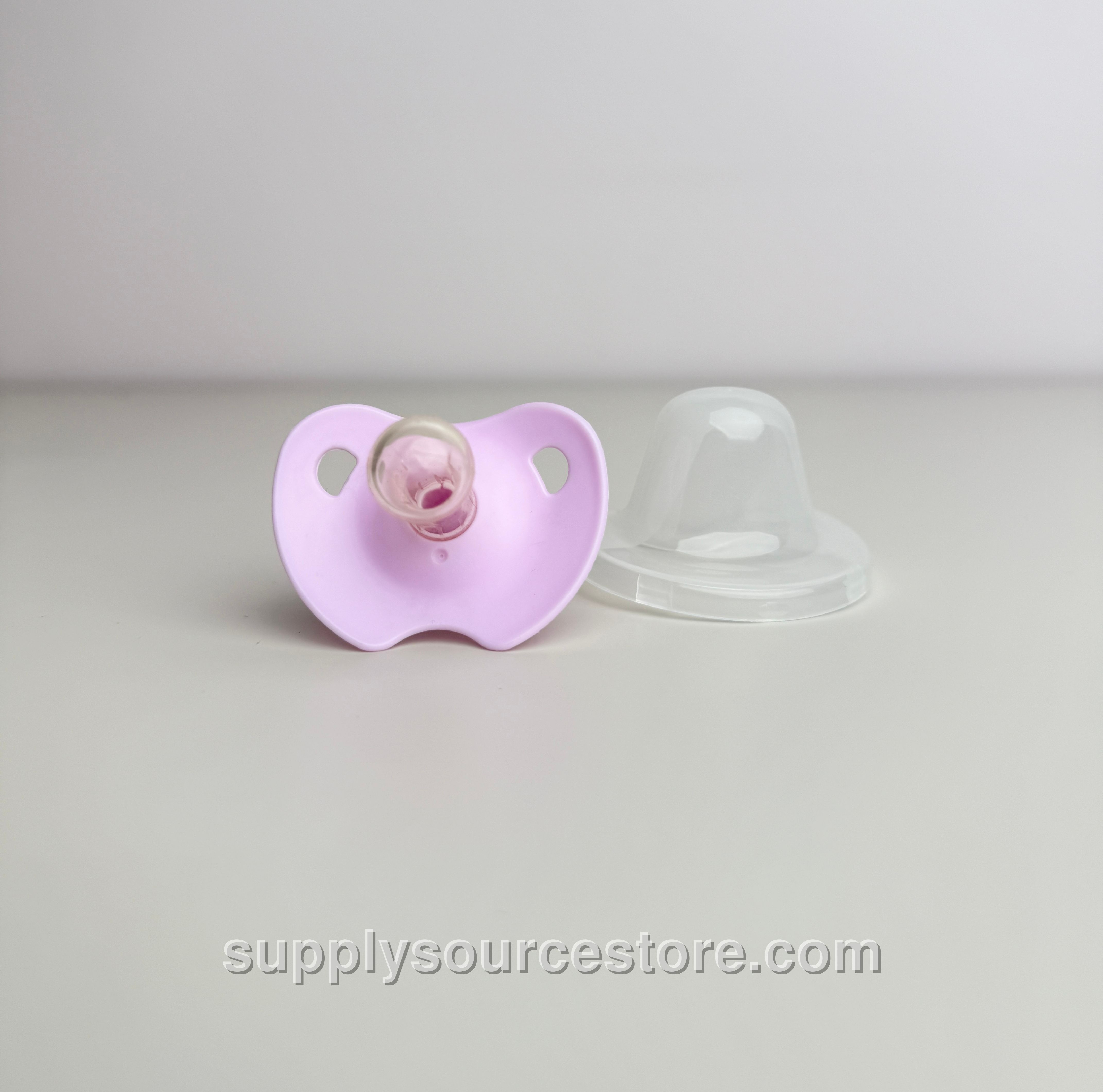 Lila Covered Pacifier