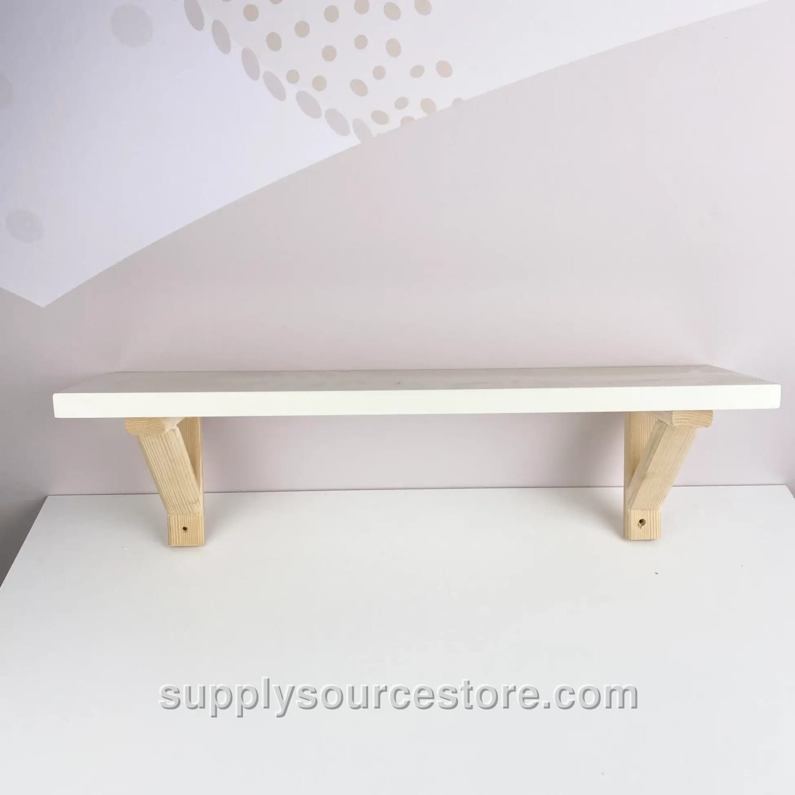 White Cherry Wall Shelf