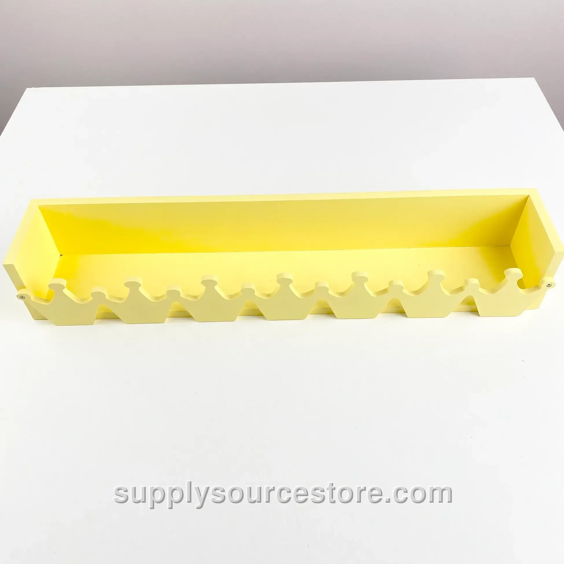 Yellow King Crown Wall Shelf
