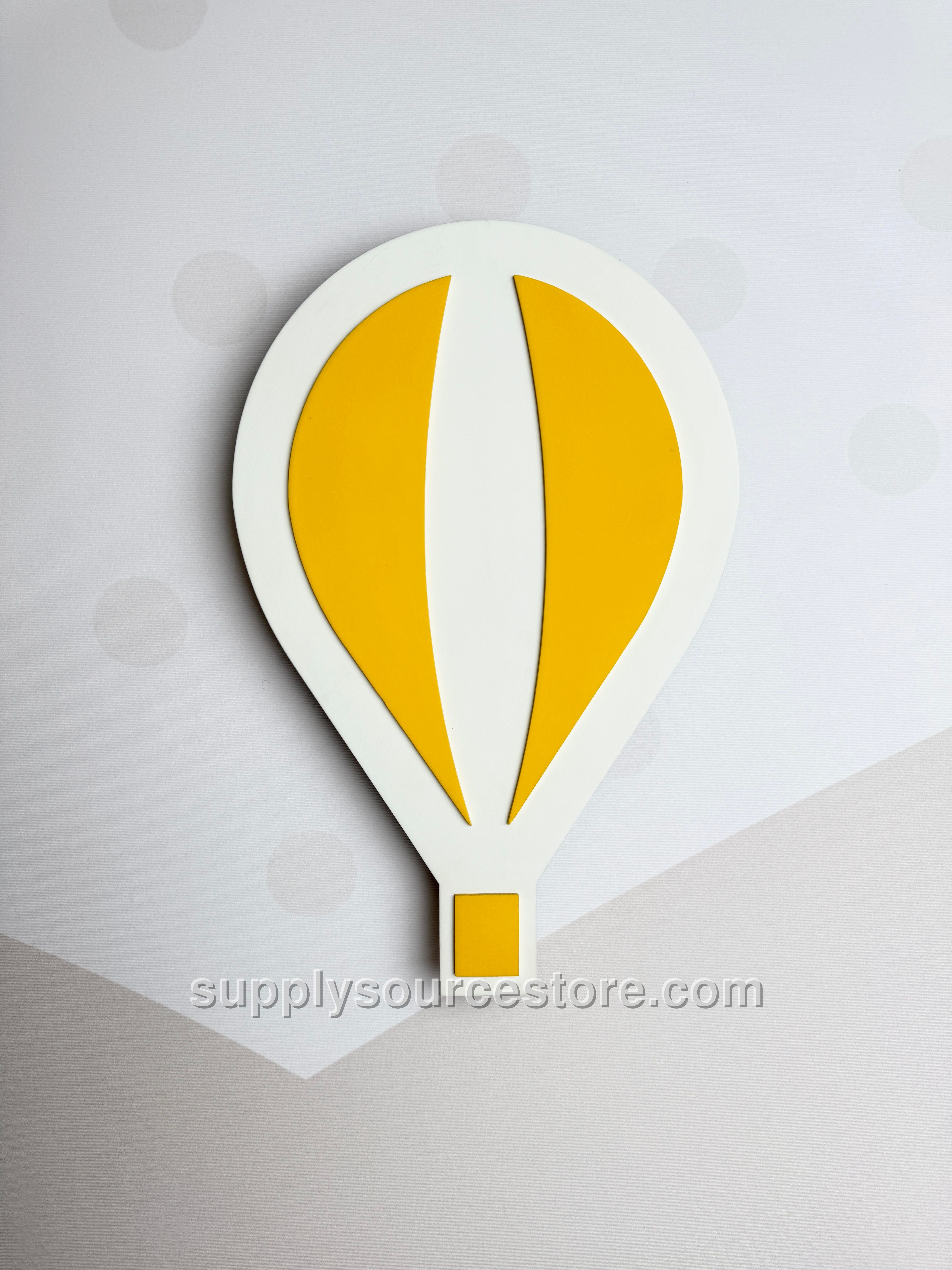 Yellow Flying Balloon LED Wall Light