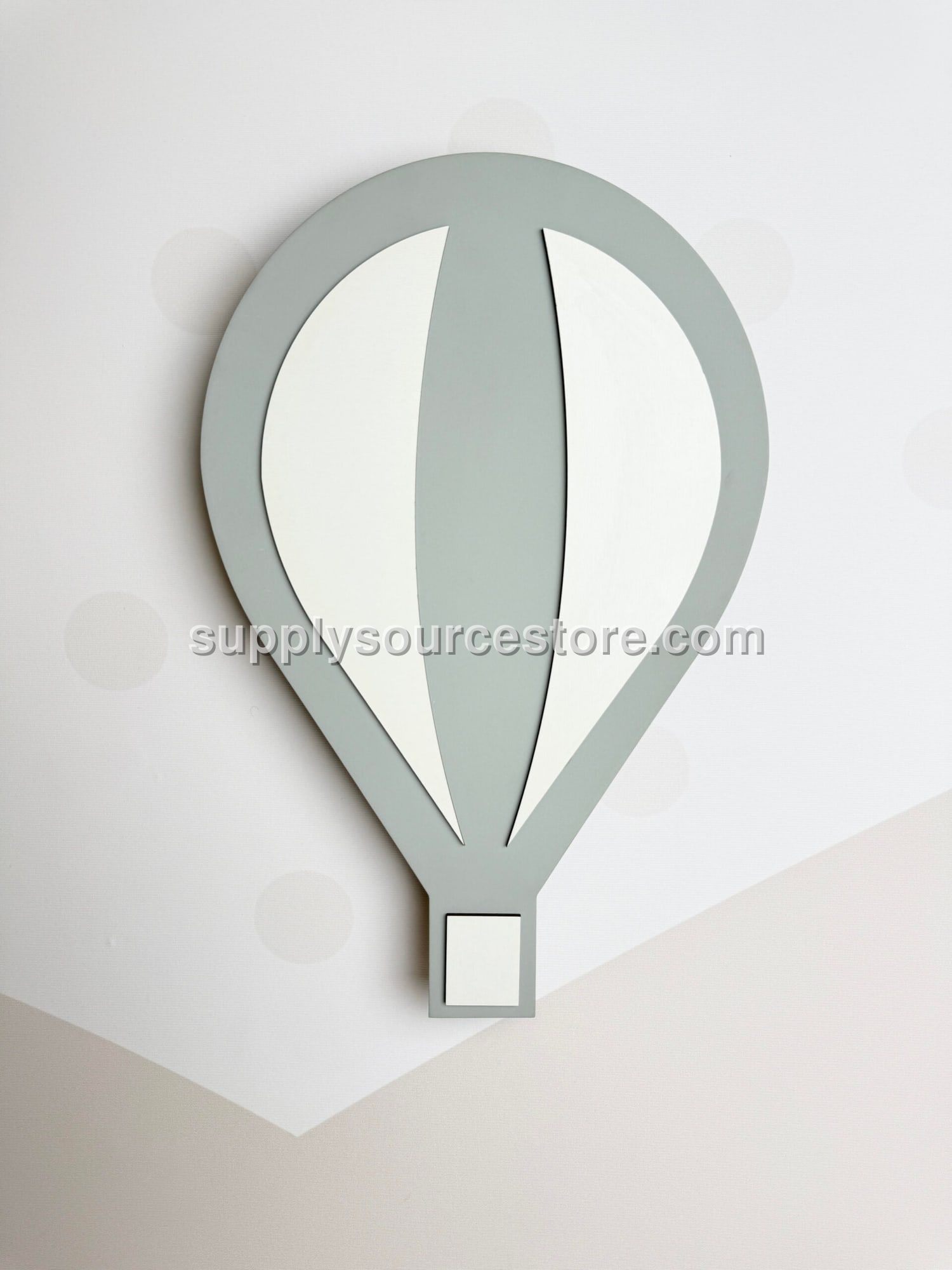 GÜN IŞIĞI LED DUVAR AYDINLATMA UÇAN BALON GRİ