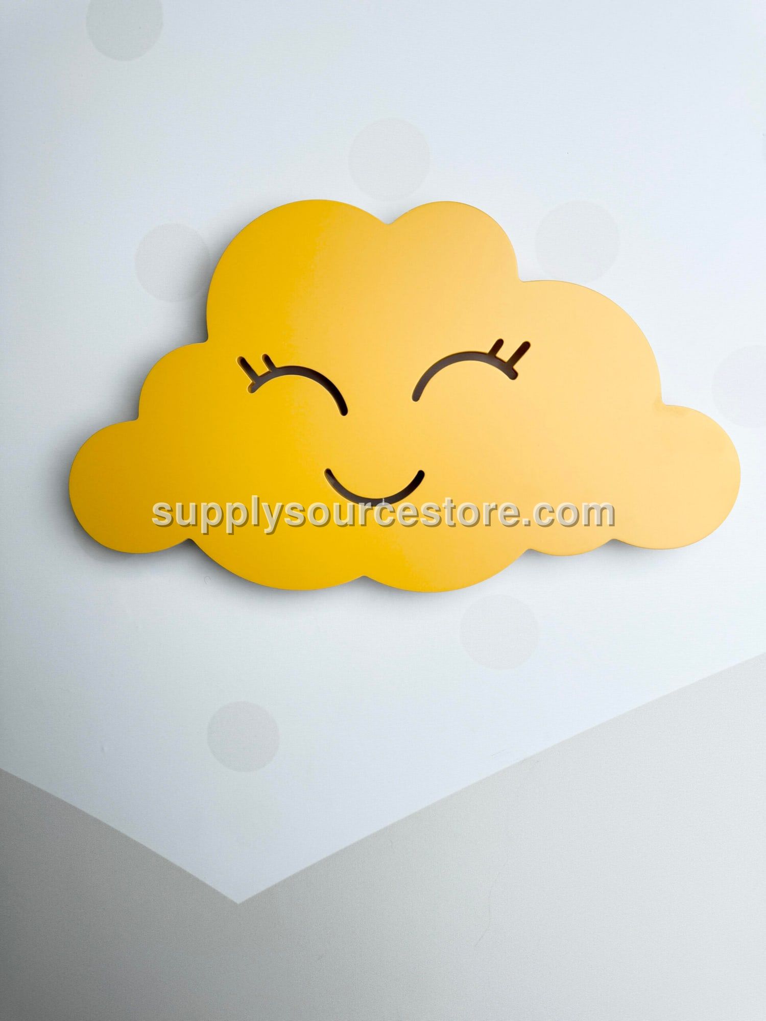 Sunlight LED Wall Light Smiling Cloud Yellow