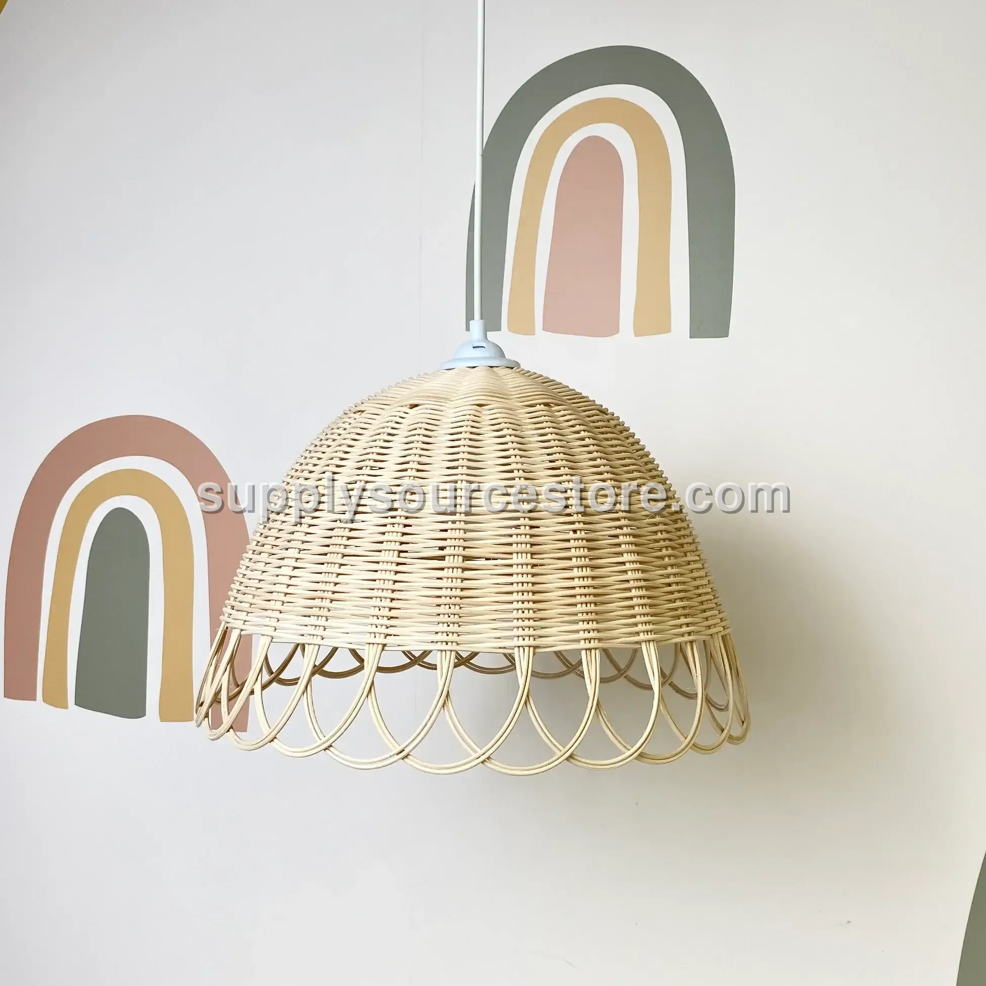Farley Rattan Lamp