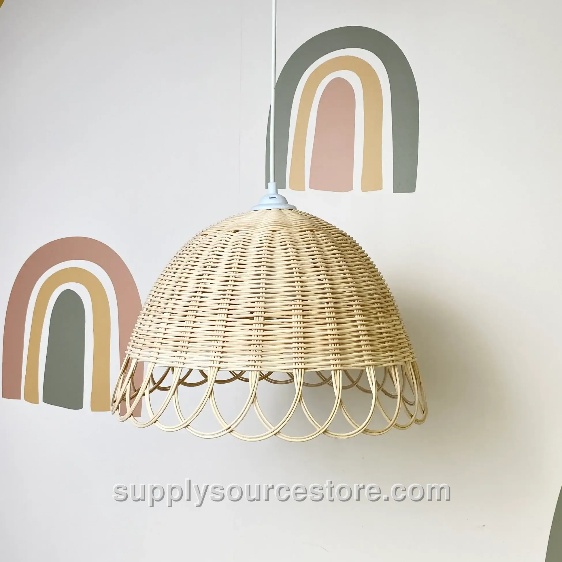 Farley Rattan Lamp