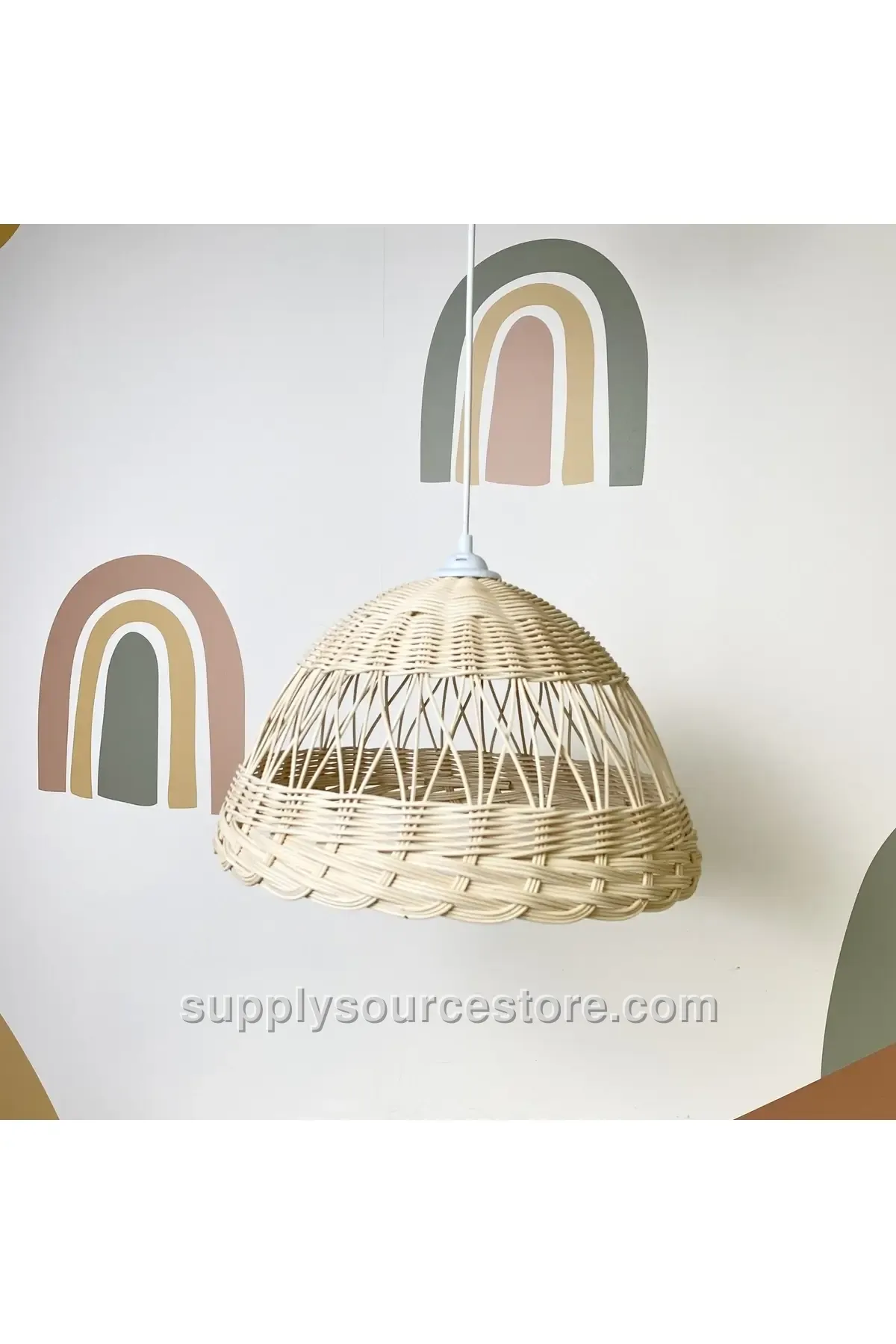 Oliver Rattan Lamp