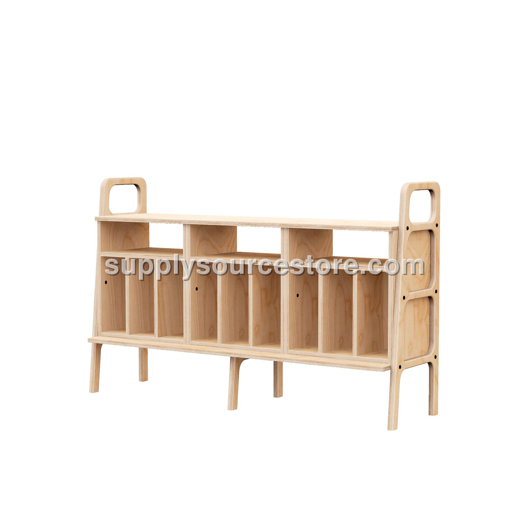 Vinyl Record Credenza · Three Vinyl Bays · 143 cm (56.3 in)