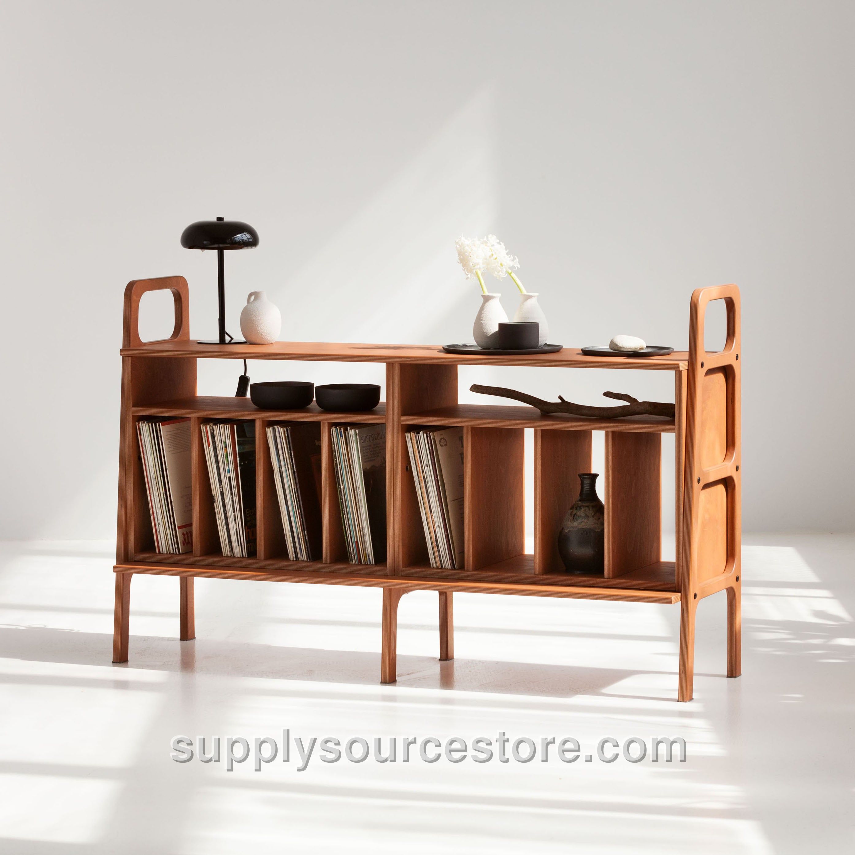 Vinyl Record Credenza · 143 cm (56.3 in)