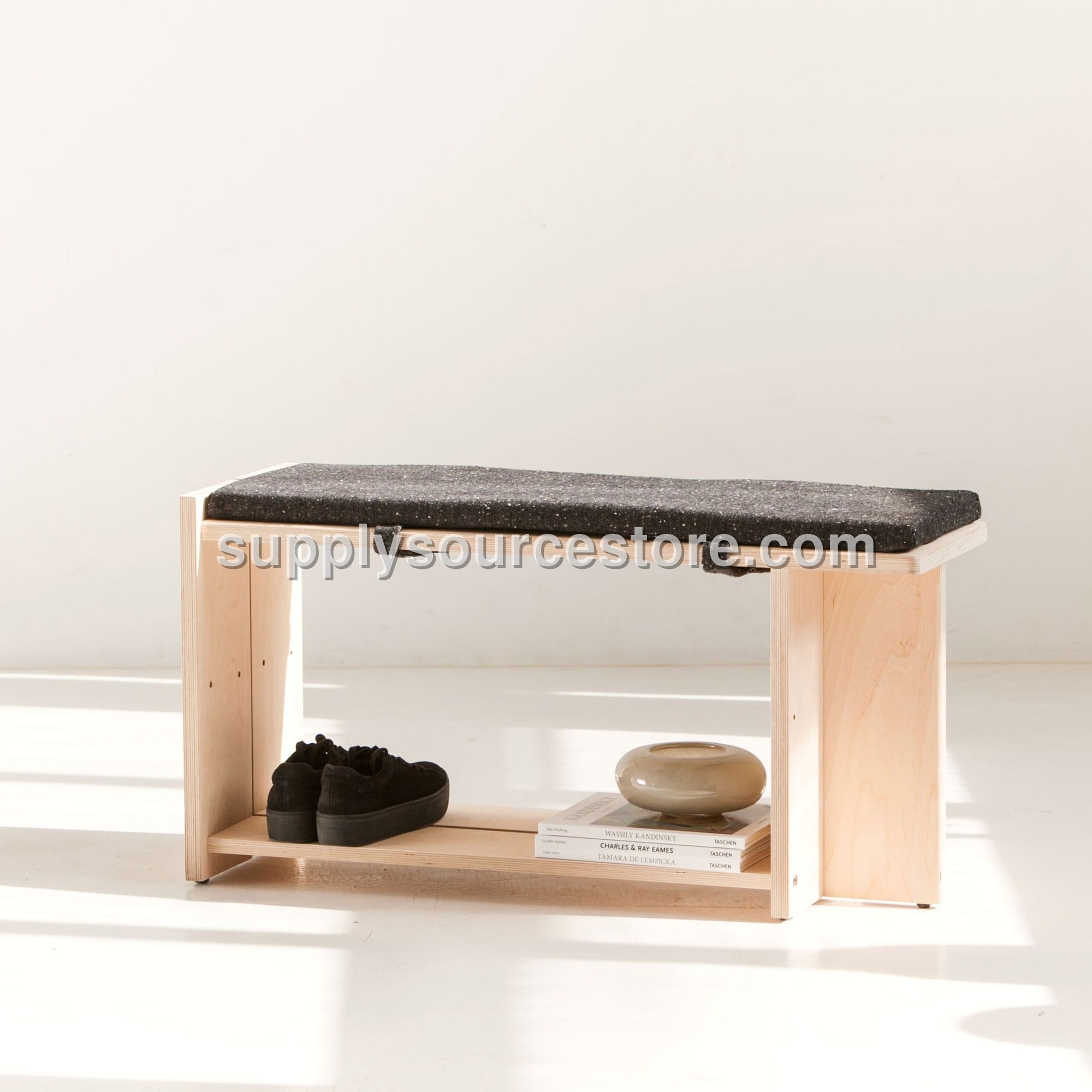 Nokori Shoe Bench with Cushion