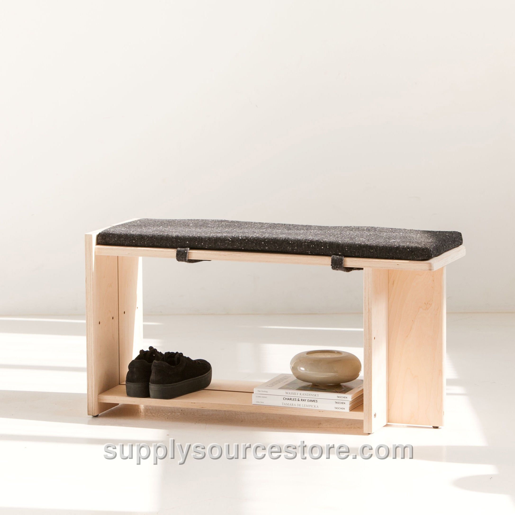 Nokori Shoe Bench with Cushion