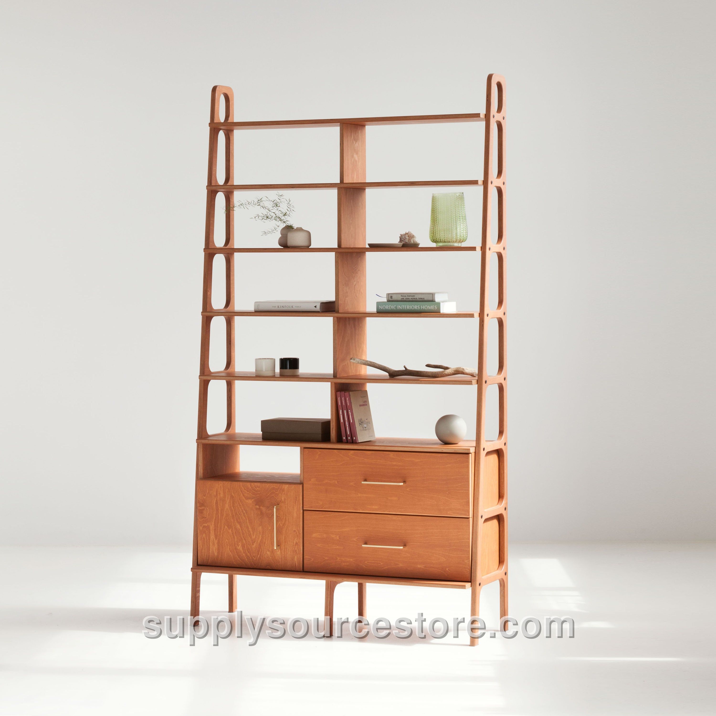 Grand Wall Unit · 120 cm (47.2 in) · Open + Drawers