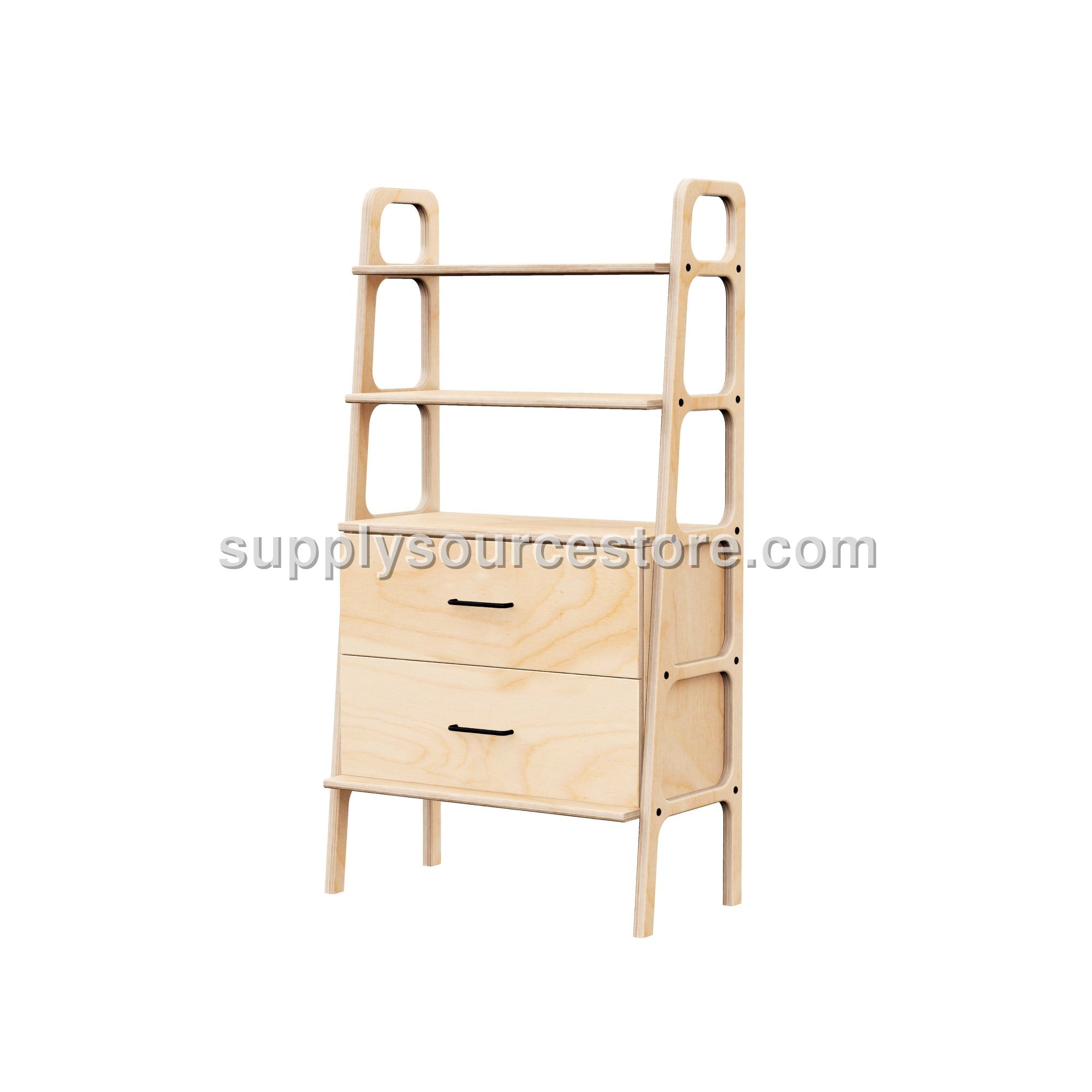 Libreria Midi con cassetti · 140 cm