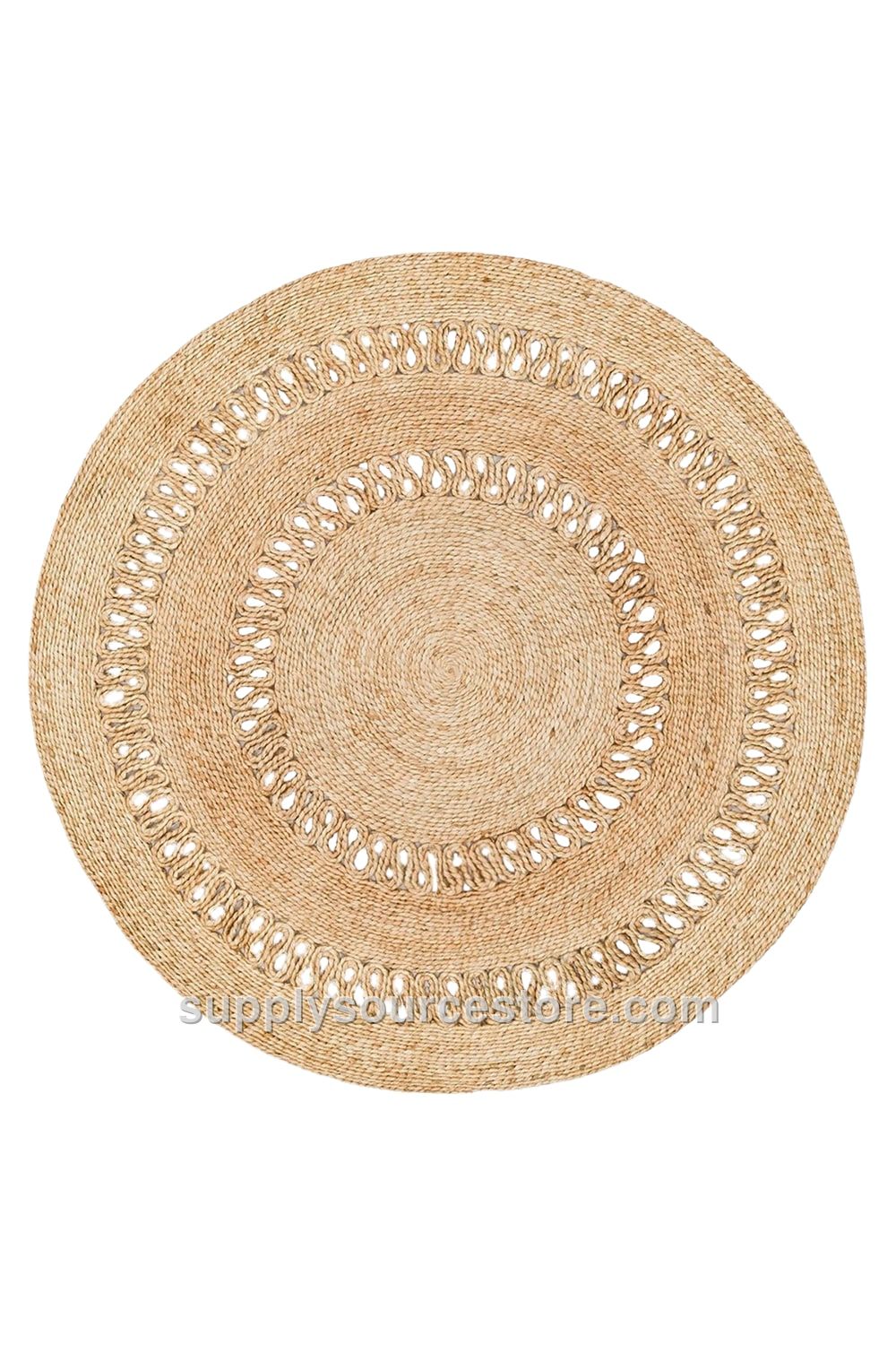 Wicker Round Rug · SS-006283