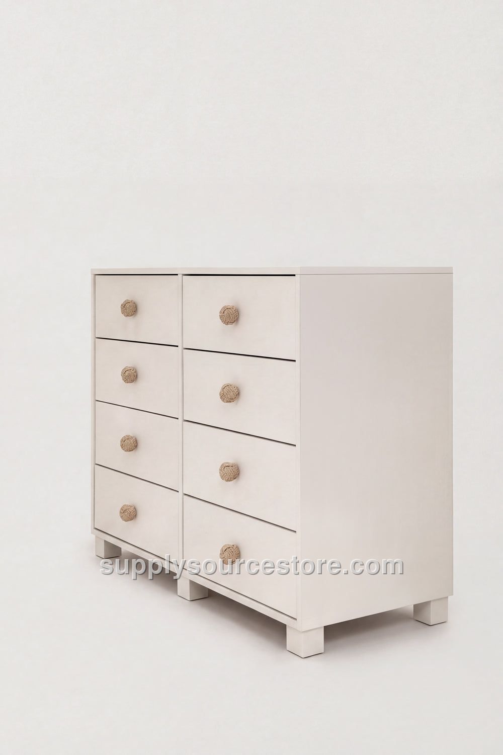 Wicker-Handle Dresser